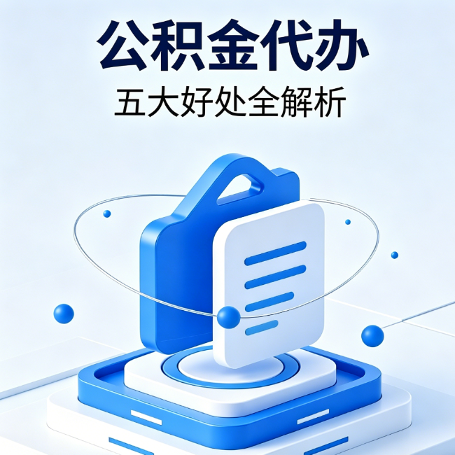 晋城公积金代办到底值不值?这5大好处让你少走弯路